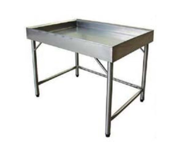 Mesa para embalar pães em aço Inox 304